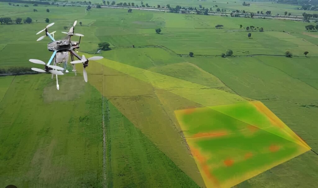 Drones de mapeamento multiespectral