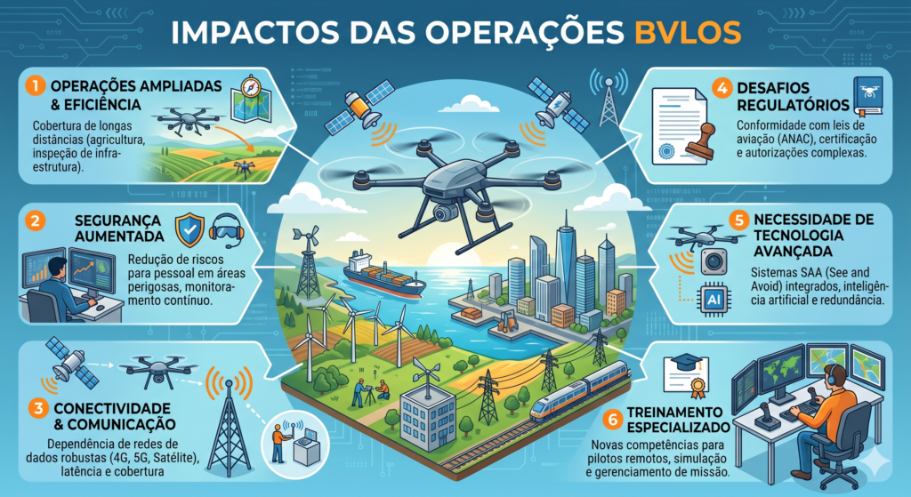 Impactos para operações BVLOS