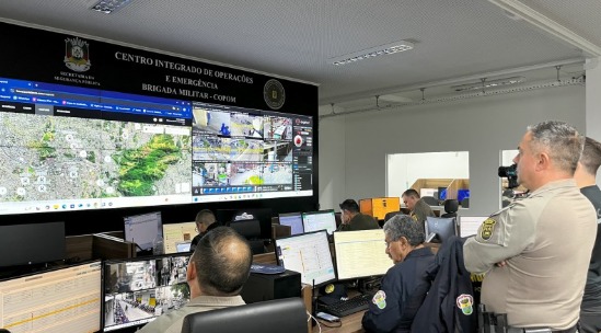 Centro de comando utilizando drones inteligentes na segurança pública