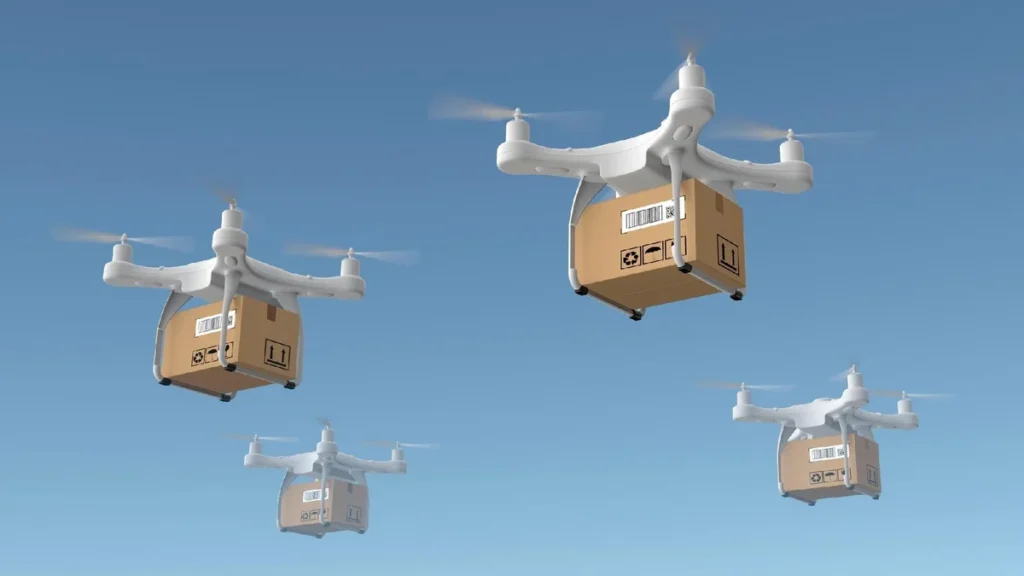 Legenda: O conceito BVLOS é fundamental para a expansão do delivery por drone em larga escala.