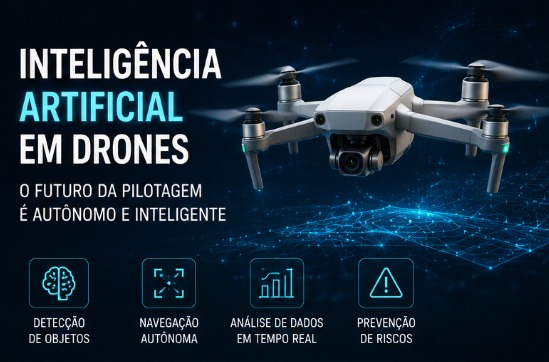 inteligencia artificial em drones